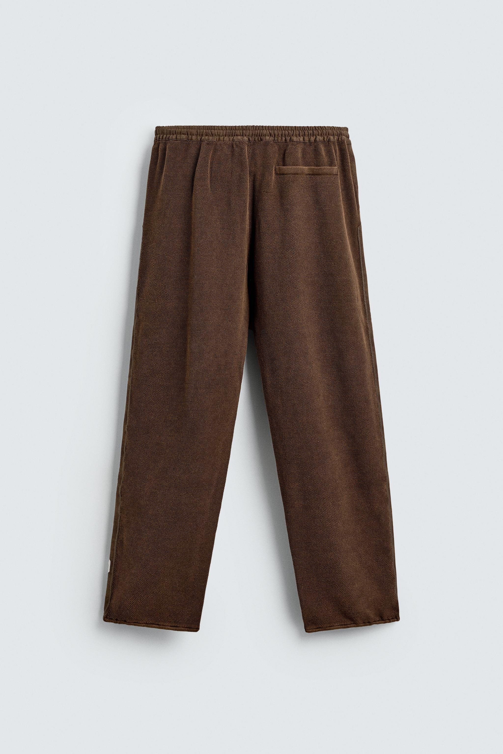 KNIT JOGGER PANTS WITH STRIPES X SR_A